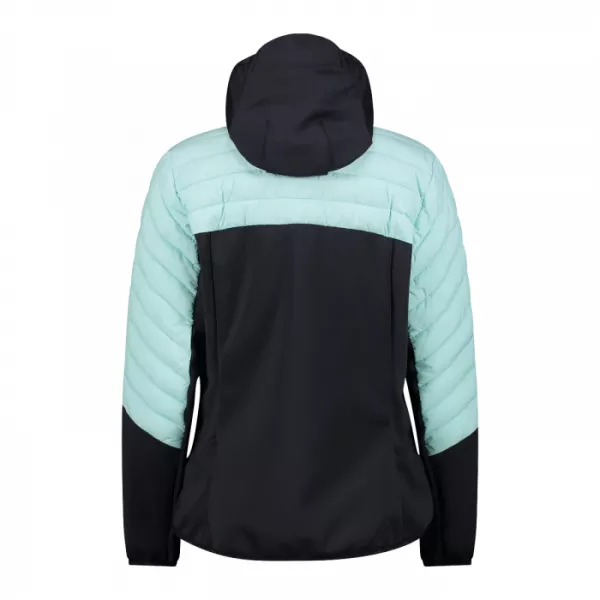 Жіноча куртка CMP JACKET HYBRID FIX HOOD NYLON